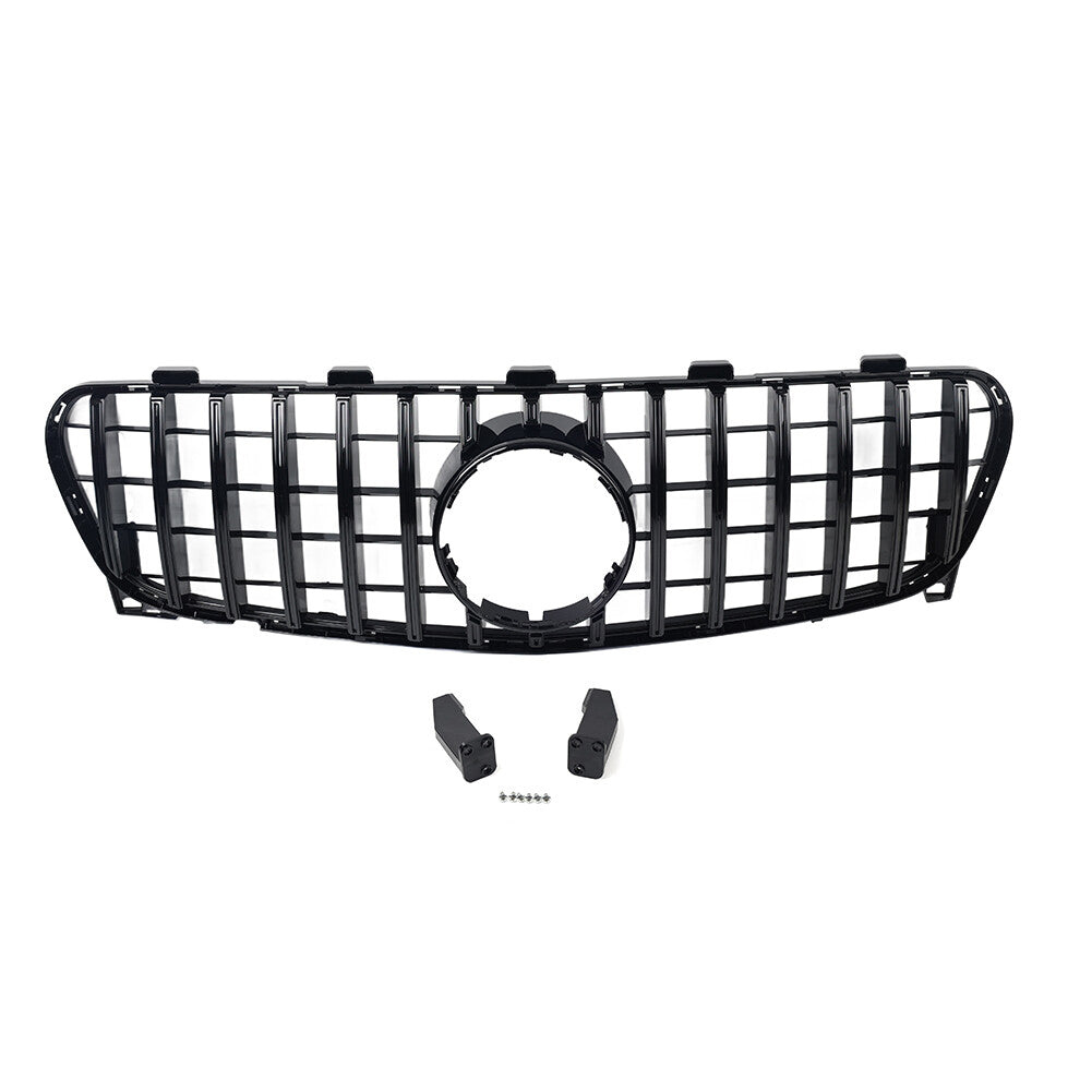 Fit for Mercedes-Benz GLA Class X156 GLA200 2017-2020 GTR Style Front Bumper Grille