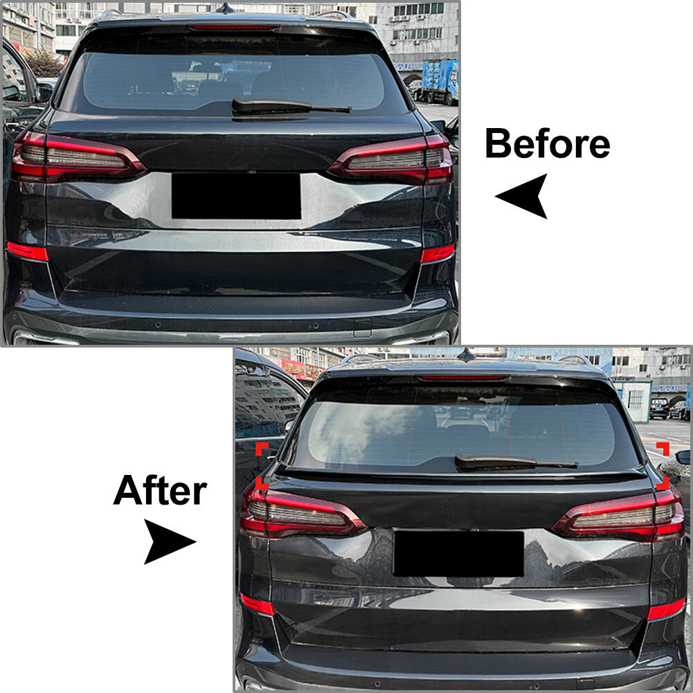 Rear Boot Trunk Spoiler Lip Middle Wing for BMW X5 G05 2019-2024 2019 2023