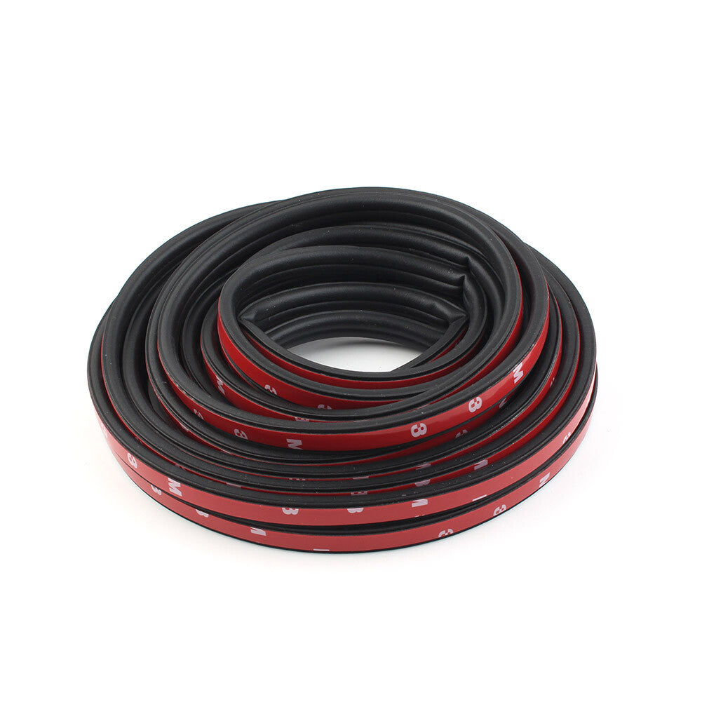 B-Shape Trim 26FT Rubber Strip Universal Car Door Edge Seal Hollow Weather-strip