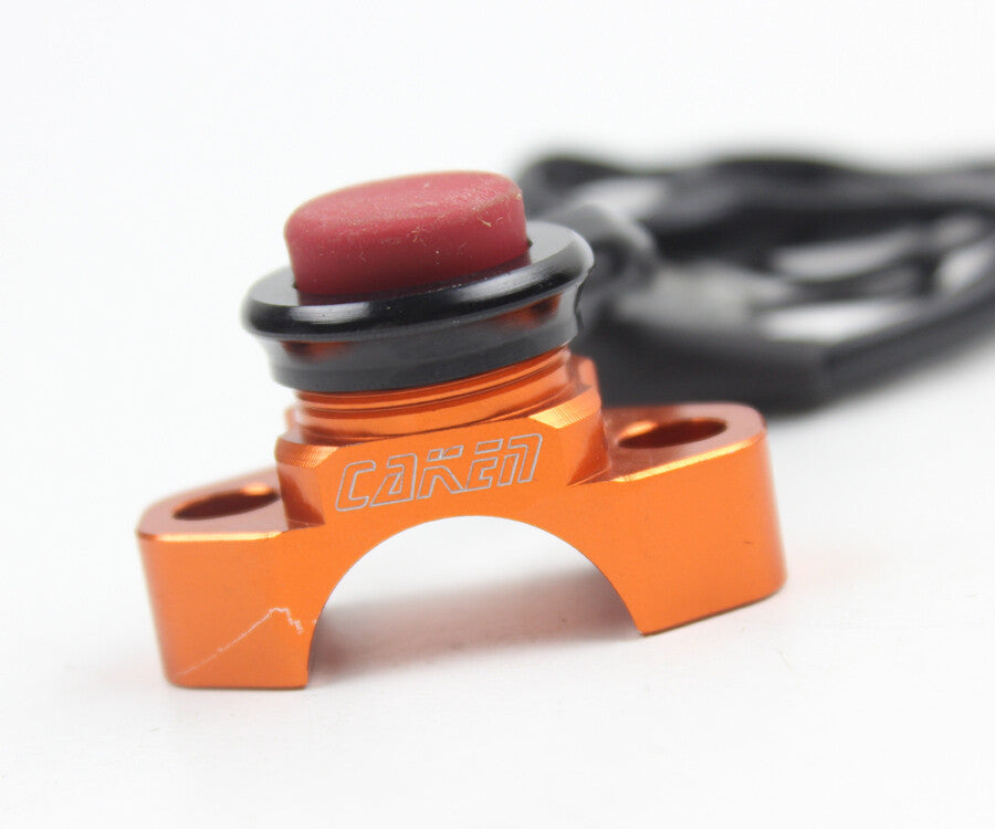 7/8 Orange CNC Stop Kill Switch for KTM 85 125 150 200 250 300 350 450 500 530
