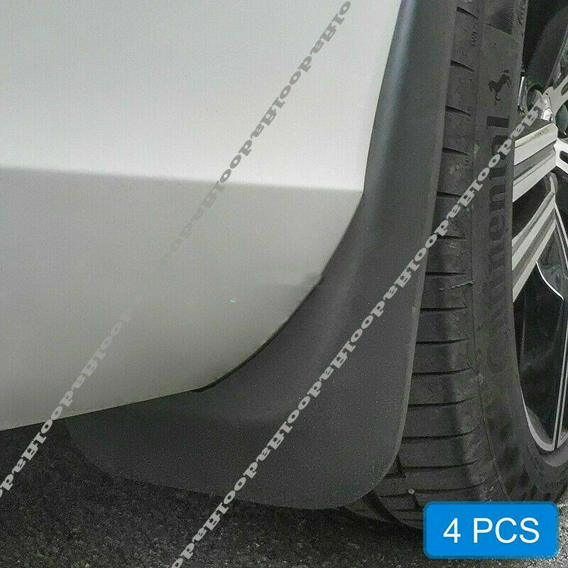 for Volvo S60 2019-2021 Black Car Mud Flaps Splash Guards Auto Fender Mudguards