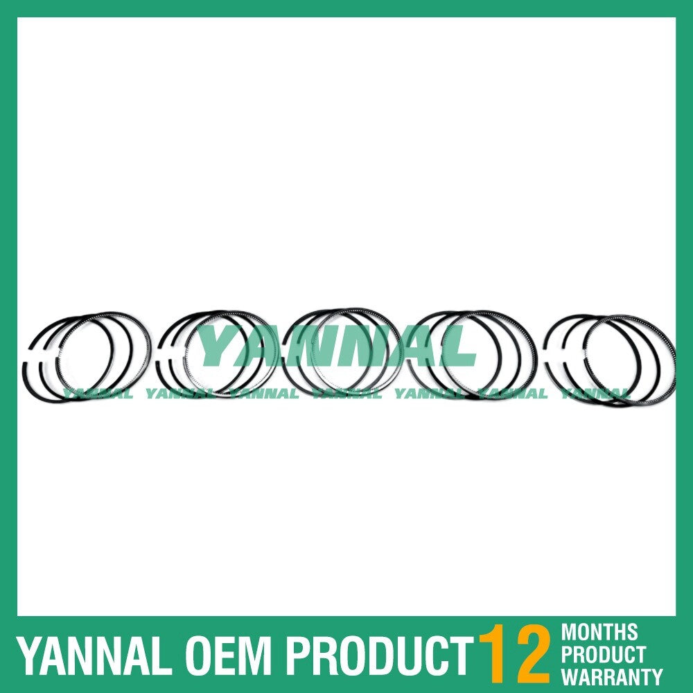 5 new F2803 Piston Ring Sets STD for Kubota BT CBD 3 Diesel Forklifts