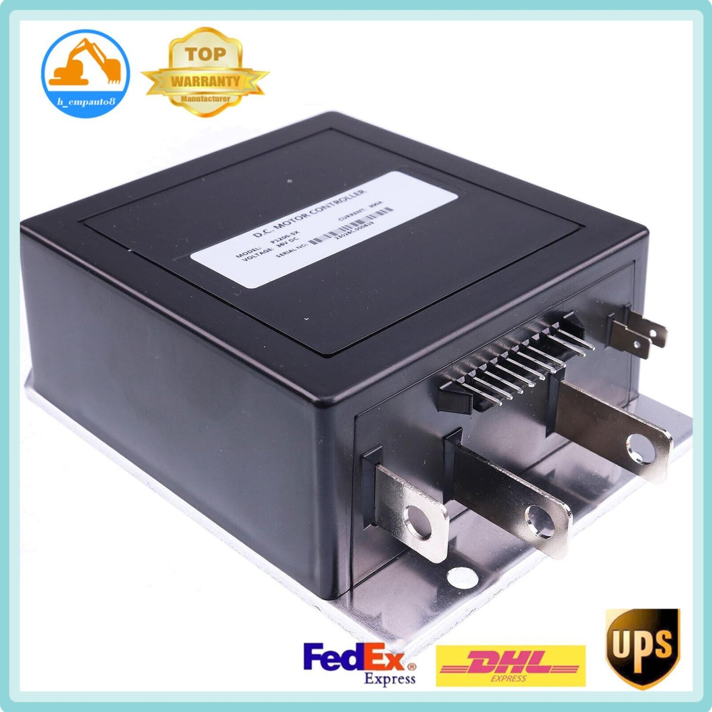Speed Controller with 73144G06 for EZGO DCS Models w/Sepex 36V 300A 1206SX