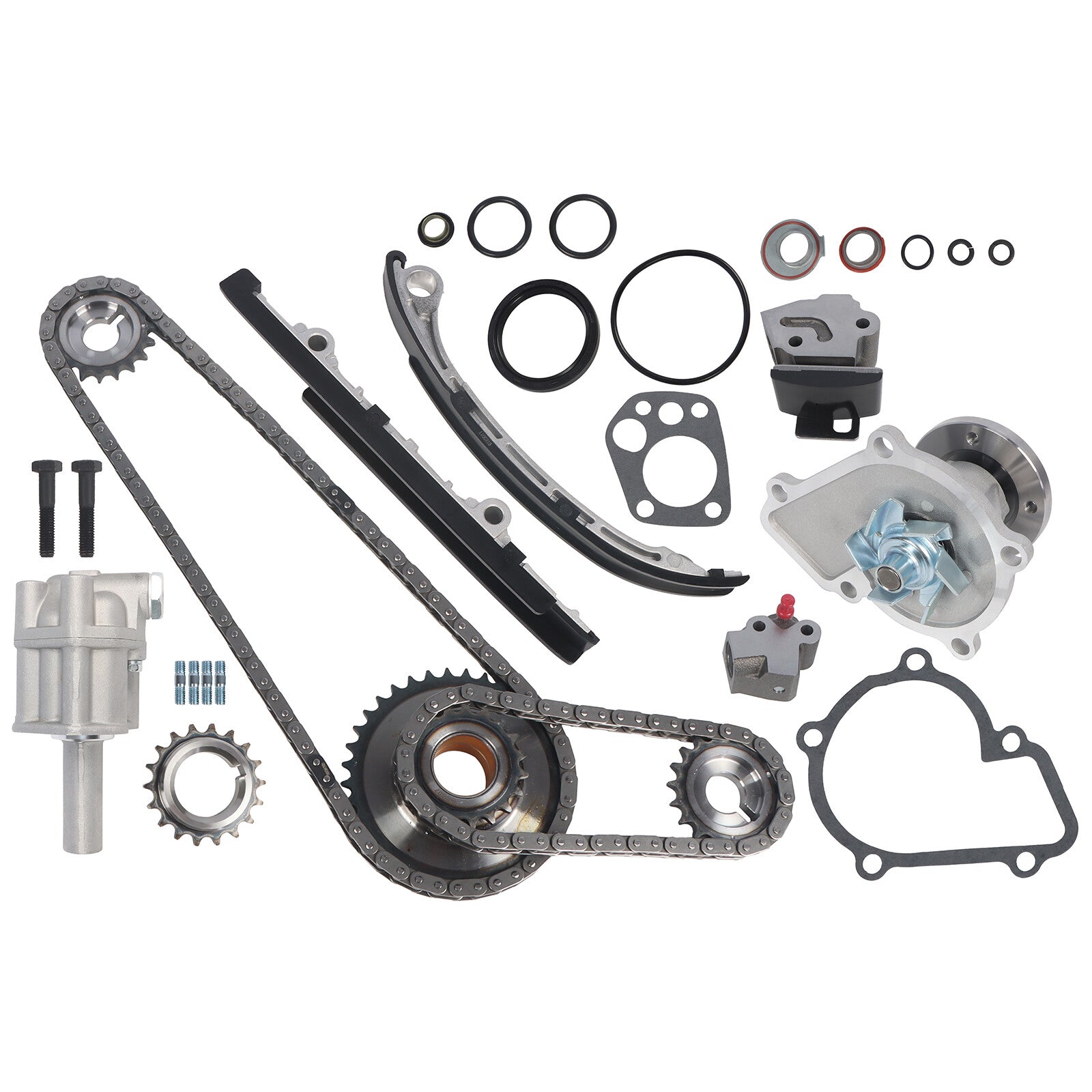 Timing Chain Kit  Water  Oil Pump for 98-04 for Nissan Frontier Xterra 2.4L KA24DE