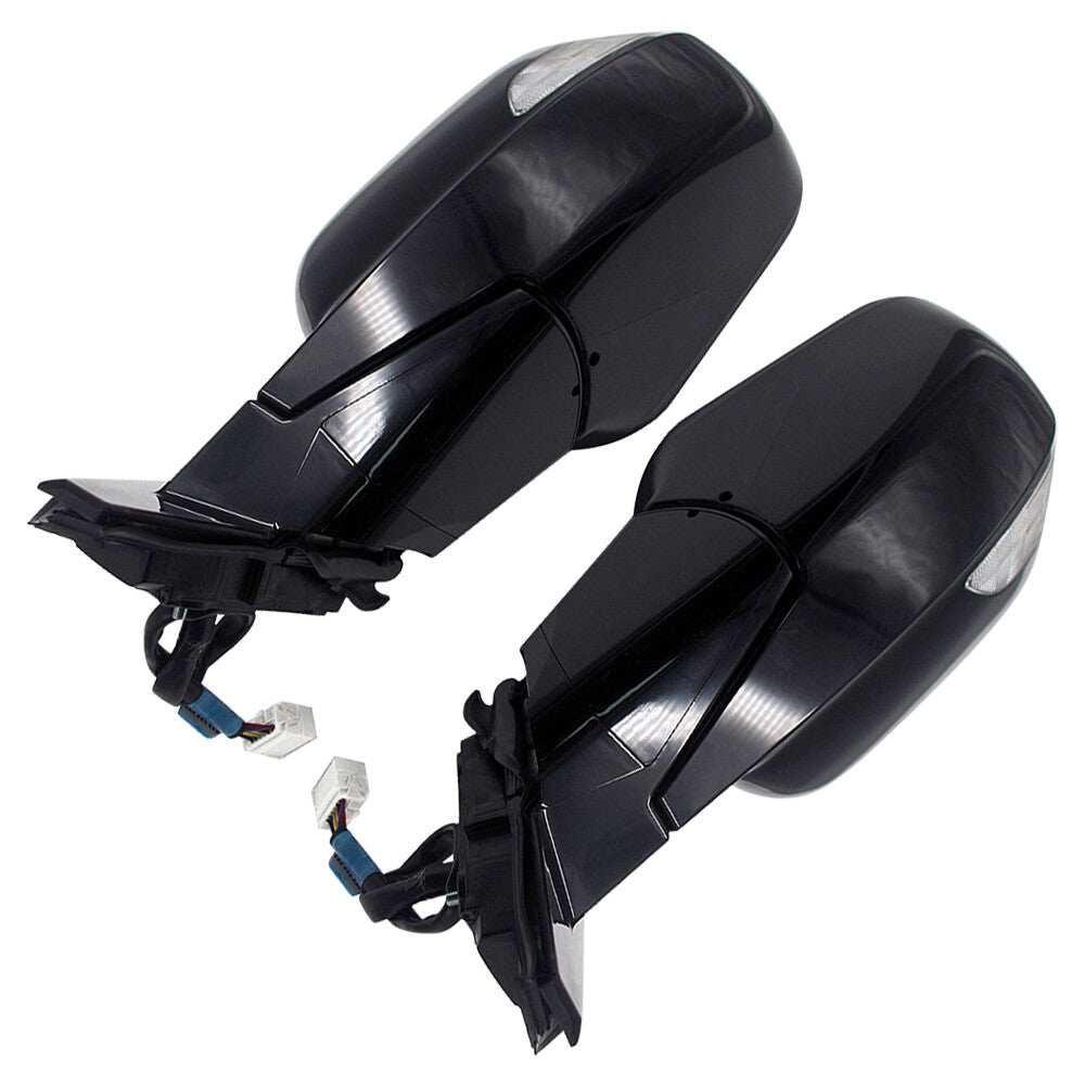 Fits for CR-V 2.4L L4 2007-2011 RH LH Power Mirror w/ Fold Heated Signal Light