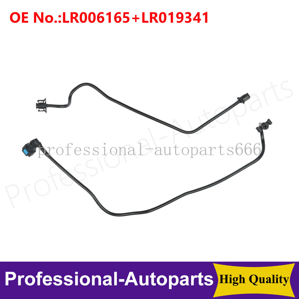 2-Piece Hose Kit for Engine Expansion Tank Overflow, Suitable for Land Rover LR2