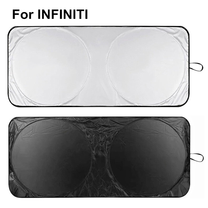 for Infiniti Car Large Windshield Sun Shade Sunscreen UV Foldable Visor Cover