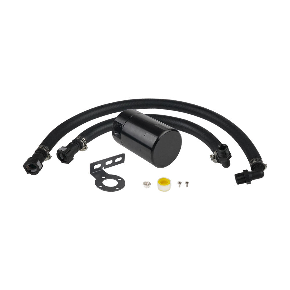 Air Oil Separator Oil Catch Can 2019-2022 for Chevy Silverado 1500/ for GMC for Sierra Black