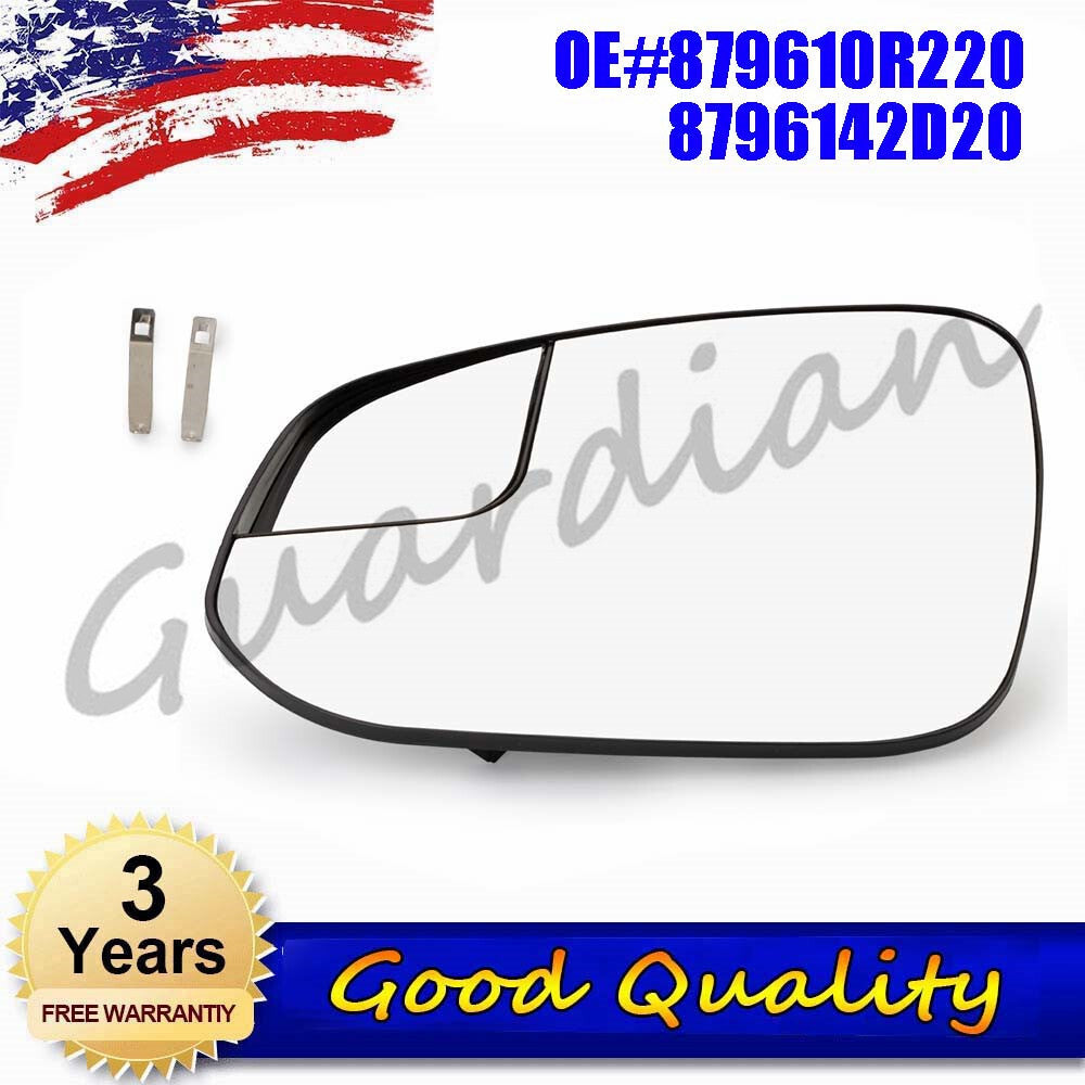Left blind spot heated mirror glass 879610R220, suitable for Toyota Rav4 13-18 14 15
