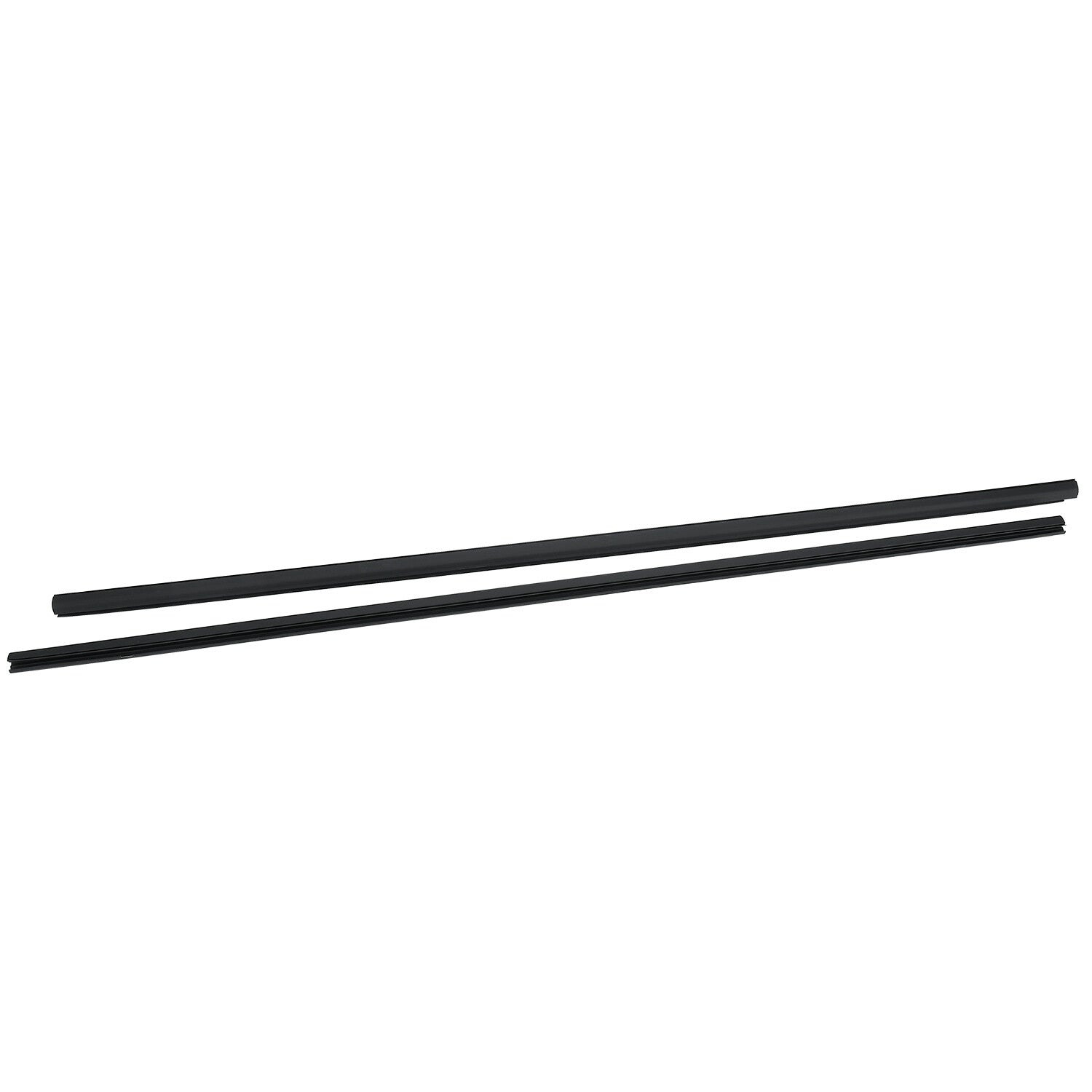 Left  Right Exterior Door Window Glass Trim Set for Honda for Civic Coupe 2Dr 06-11