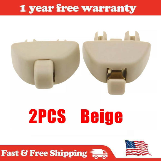 2X Sun Visor Hook Clip For 2012-15 for VW for Volkswagen for Passat 6R0857561Y20