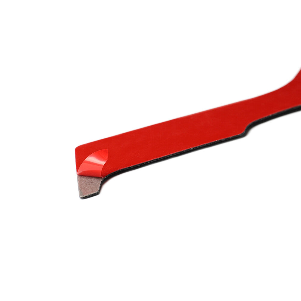 Red Carbon Fiber Steering Wheel Cover Trim for Toyota for Land Cruiser Prado 2010-18