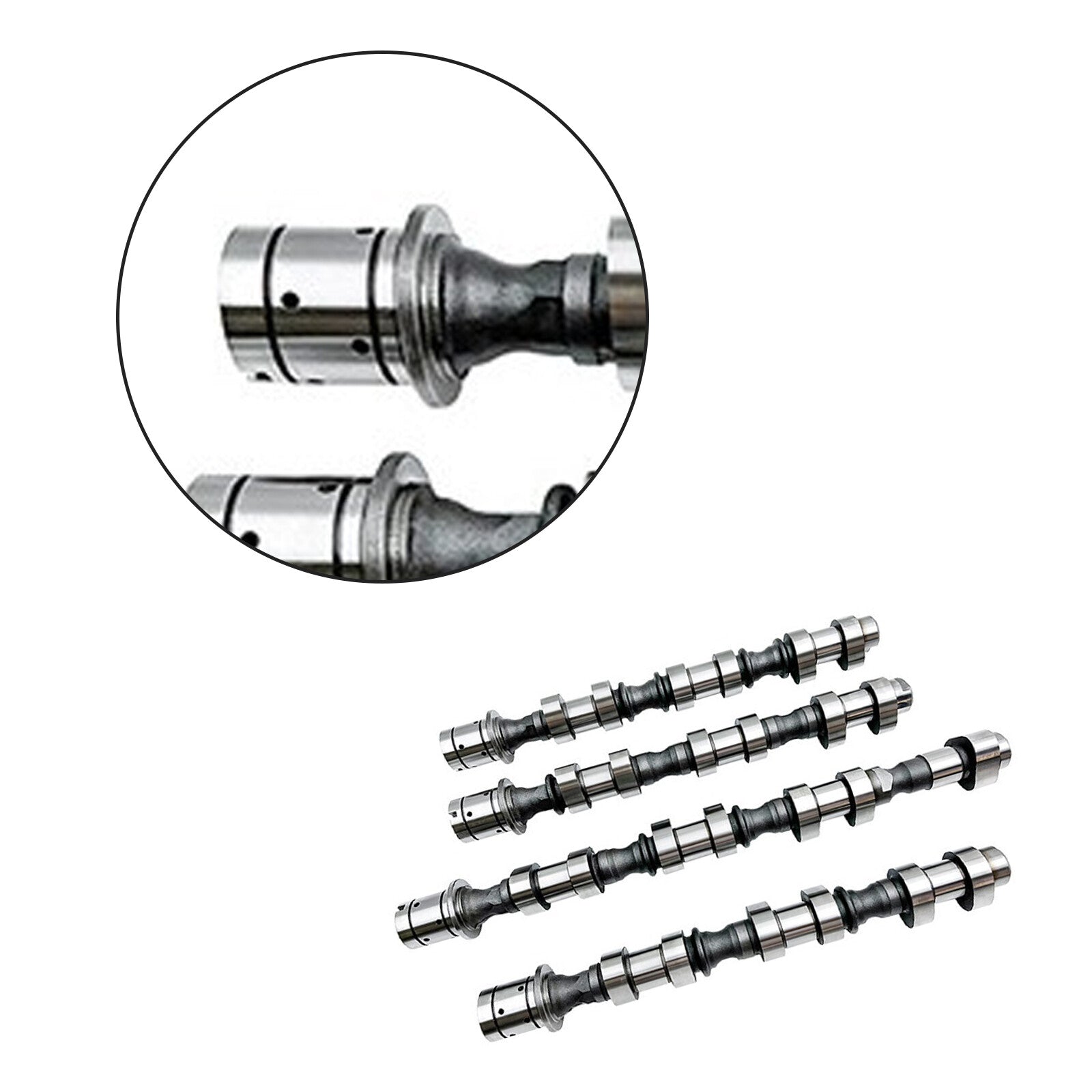 3.6L 4PCS Intake Exhaust Camshafts LR Kit Fits for Cadillac for BUICK
