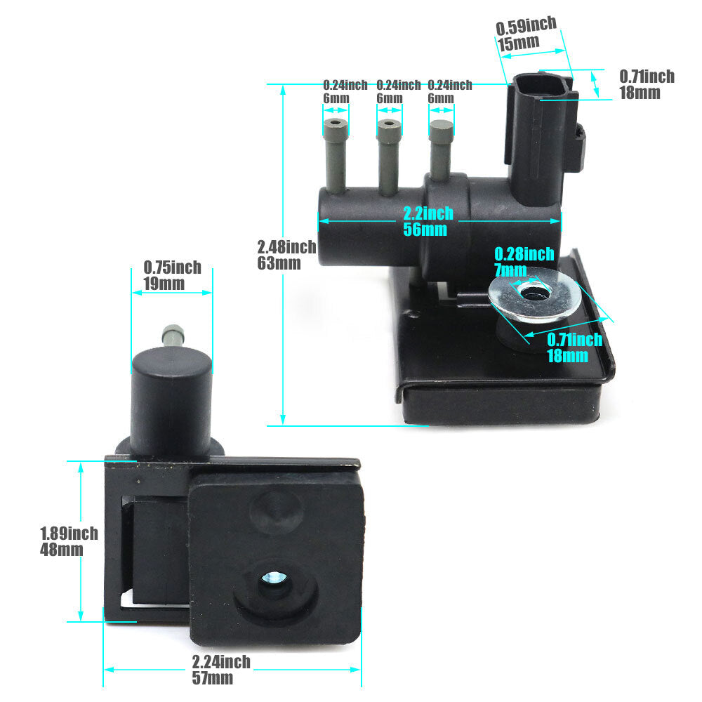 F81Z-6C673-AA Turbo Boost Solenoid for Ford 99-03 F-250 F-350 F-450 Super Duty