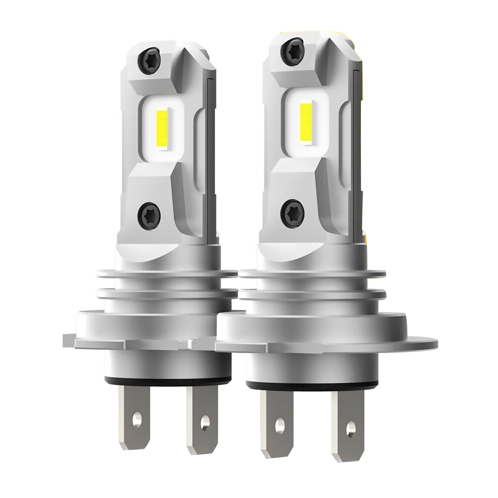 2PCS/Set H7 LED Headlight Bulb High Low Beam 40W 4000LM White Light Bulb