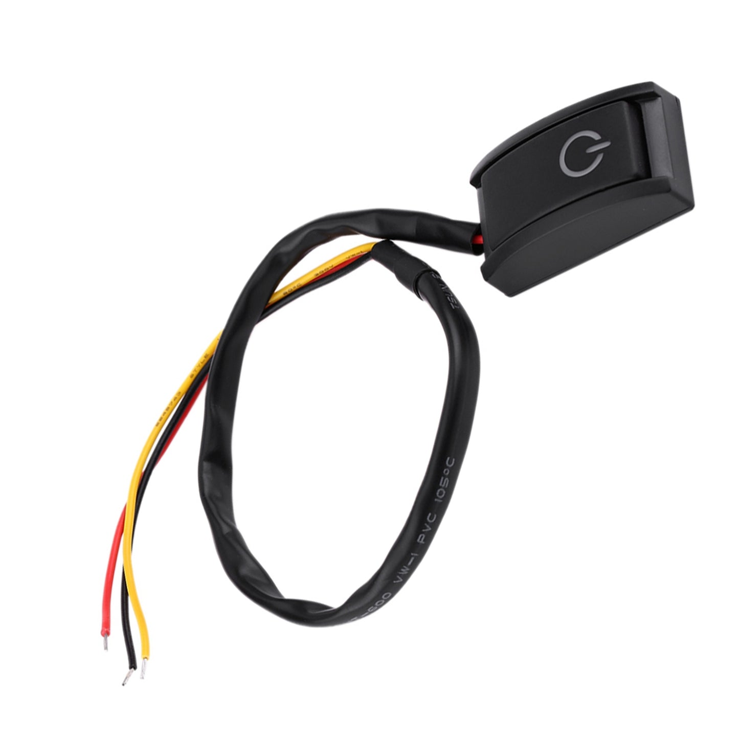 Car DC 12V 200mA DIY Switch Paste Type Sticky Button Switch ON/OFF