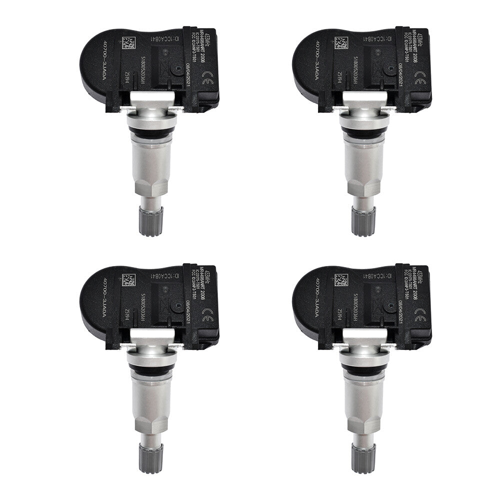 4x Tire Pressure Sensor TPMS For 2016-2019 for INFINITI Q50 JX35 for Nissan Altima