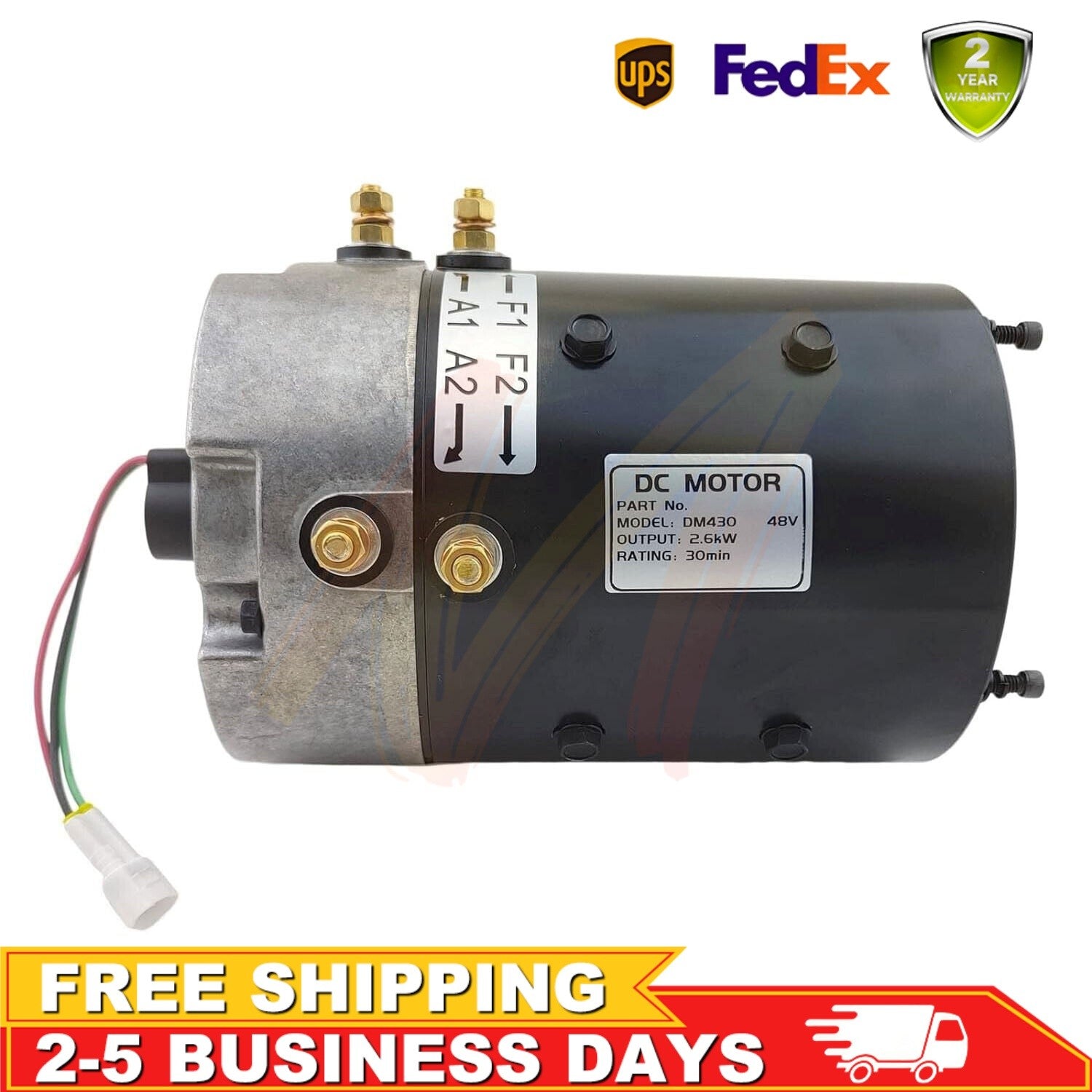 new Total Power Parts motor 430-44000, compatible with Hitachi DM430-06G