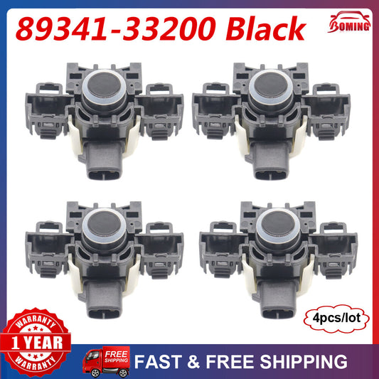 4-piece/set PDC bumper parking assist sensor 89341-33200 suitable for Lexus ES300h 2013-2015