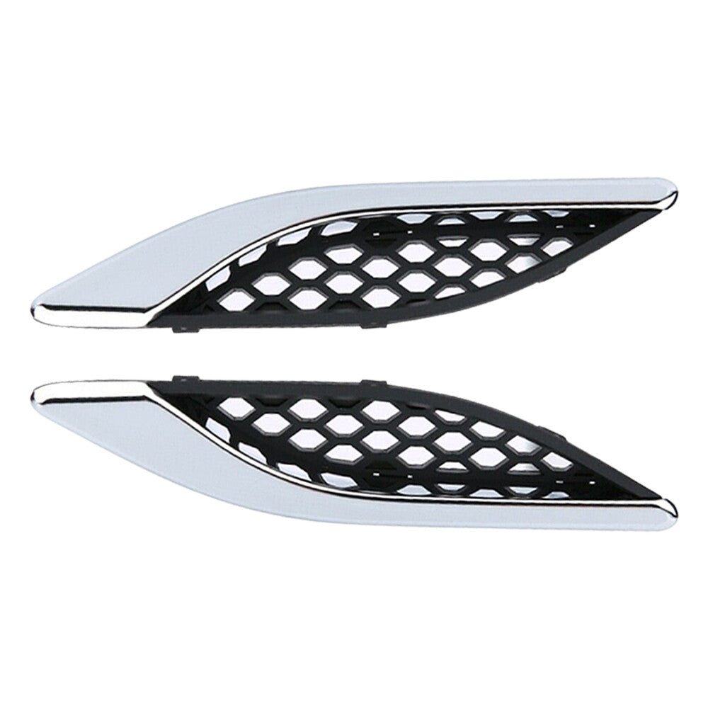 Left Right Side Lateral A/C Outlet Vent Fits 2014-2021 for Maserati for Ghibli Chrome