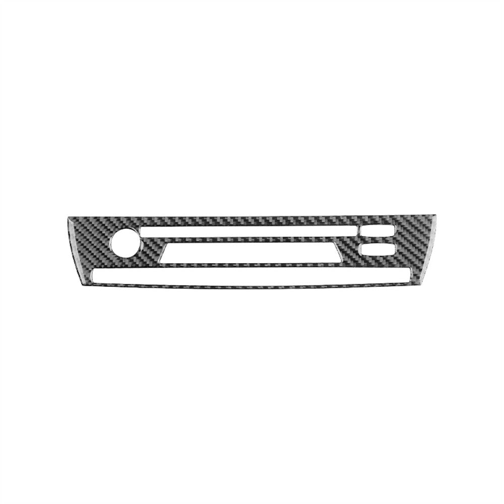 Carbon Fiber CD Console Trim Type A for BMW X3 2004-2010