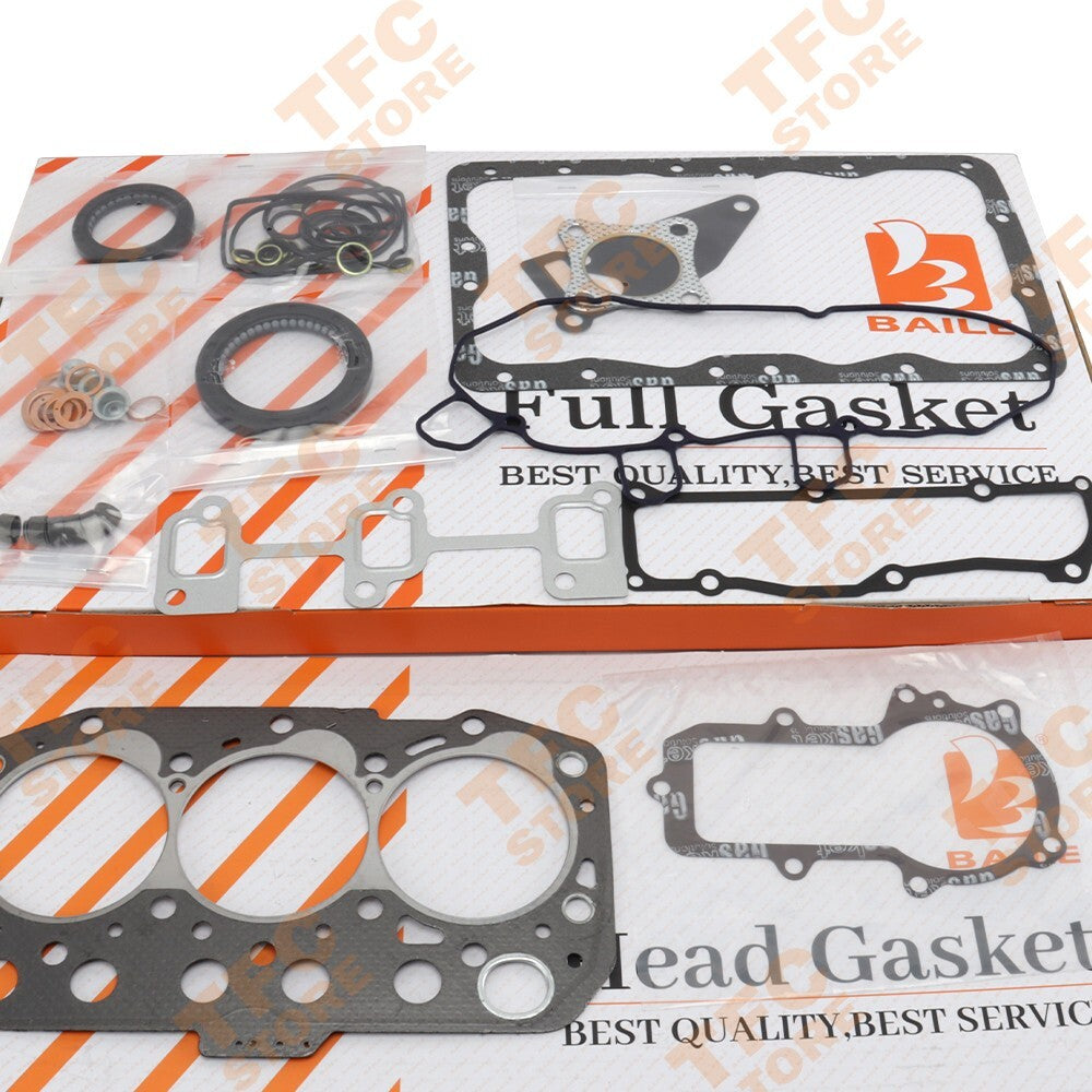 New 3TNM74 Full Gasket Set Kit For Yanmar Engine With Head Gasket 3TNM74f-sakv??
