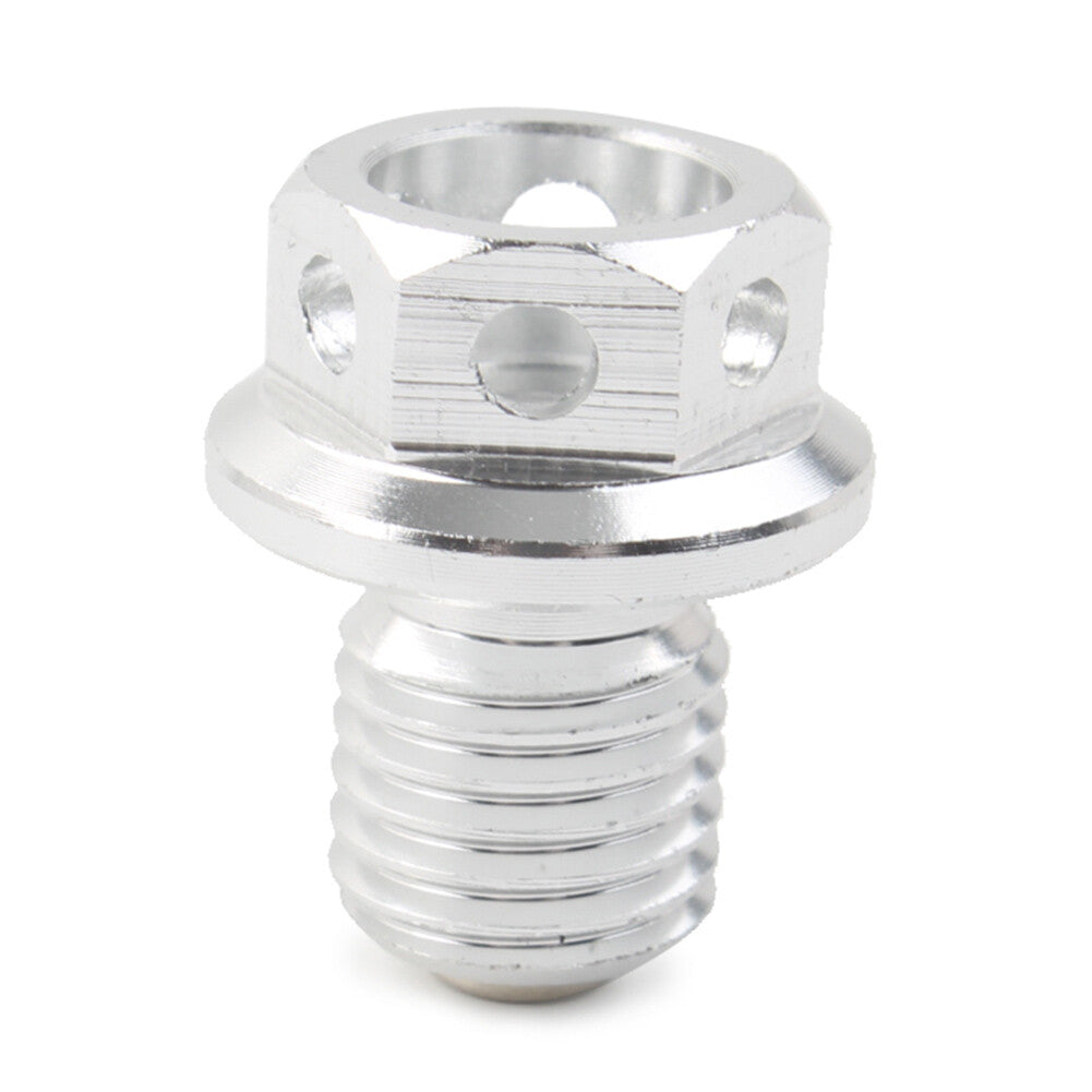 Oil Drain Plug Screw Fit for Honda CRF50/XR50/Z50 CR80 XR80 CR125R CR250R Silver