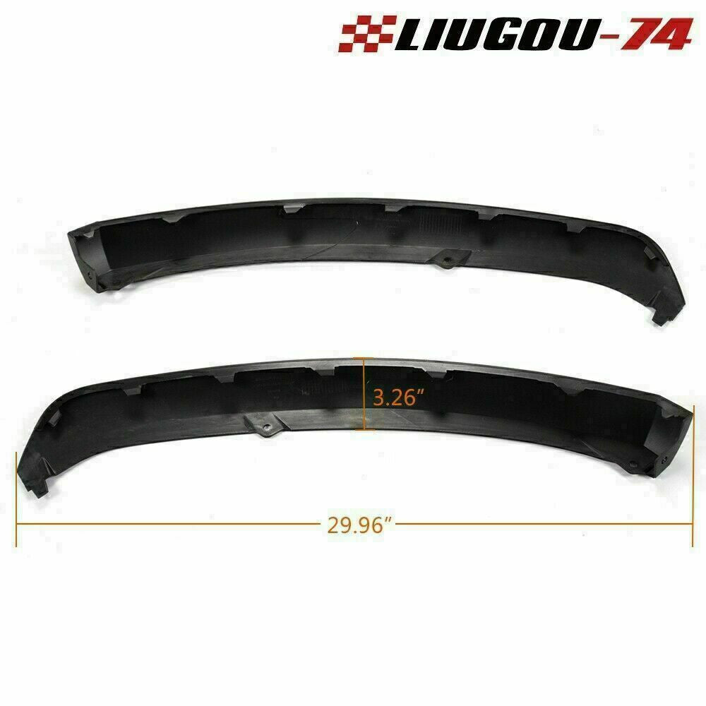 Fits 2012-2014 for Ford Focus LG + Right Handle Front Bumper Boiler Lip Air Deflector Trim