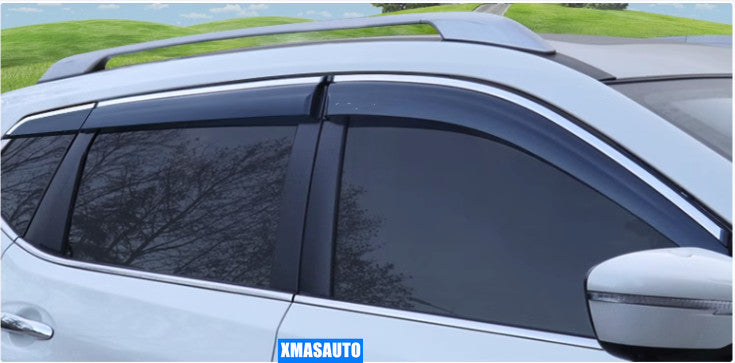 for Nissan X-Trail/Rouge 2014-2019 Window Visor Sun Rain Guard Vent Visors Shade