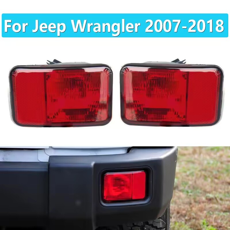 55078104AC Left + Right Rear Fog Lights for Jeep for Wrangler 2007 - 2018 new