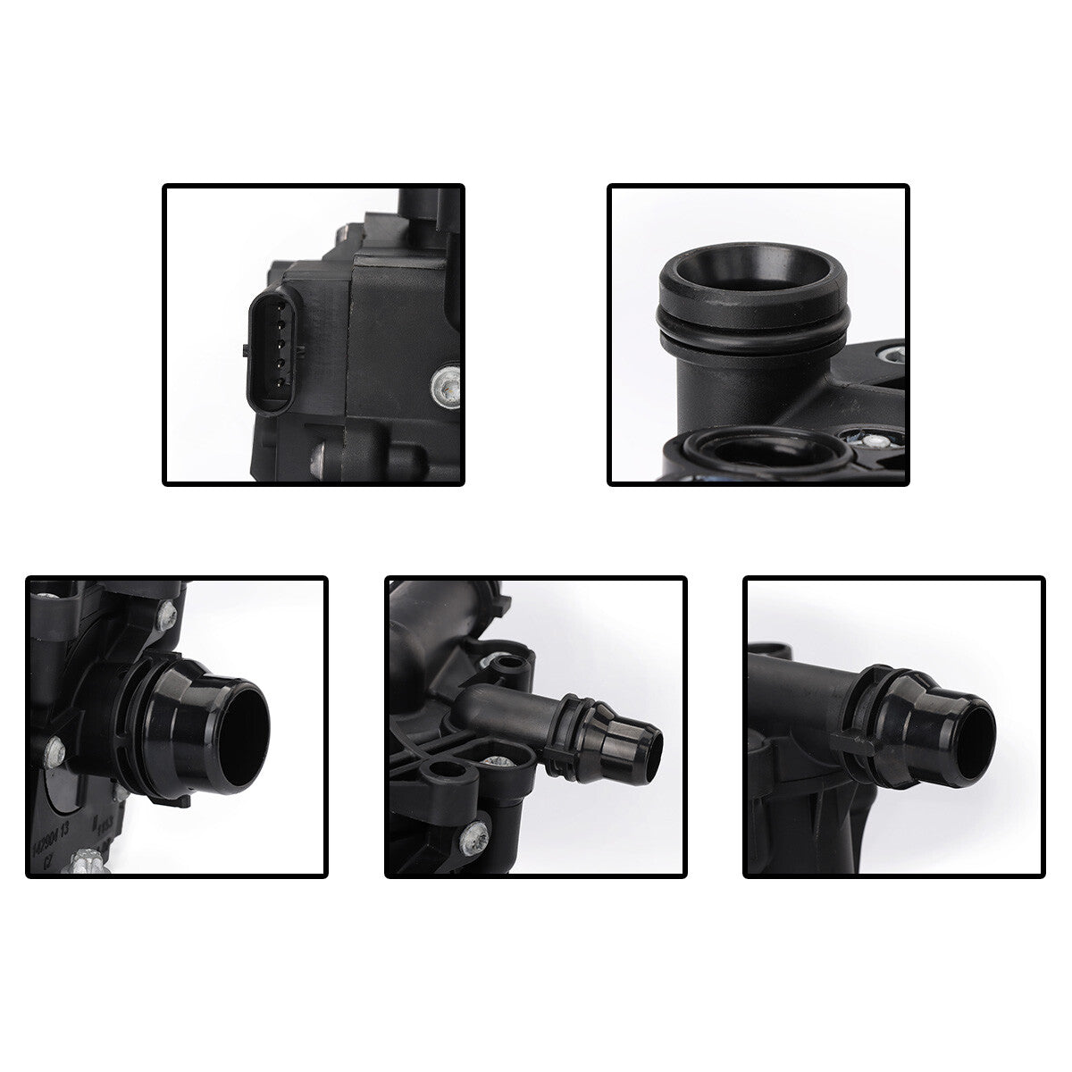 new coolant thermostat assembly for BMW 330i, 430i, 530i, and 230i (model number 11537644811).