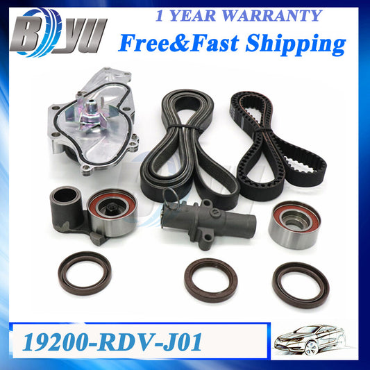 NEW Set Water Pump  Timing Belt Kit For 09 for HONDA Accord for ACURA Odyssey 3.5L V6
