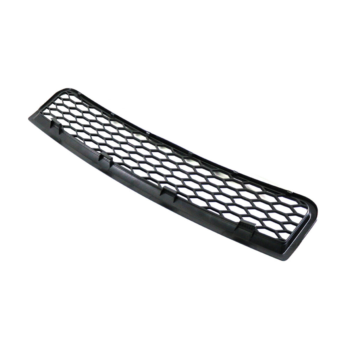 Gloss black honeycomb front center bumper grille suitable for 2001-2005 for Audi A4 B6 models.