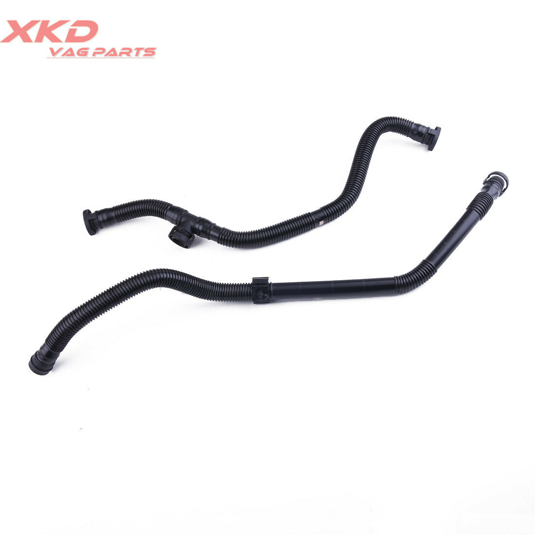 2 Crankcase vent hoses suitable for Audi Q7 4.2L BAR 4L0131206 4L0131206A