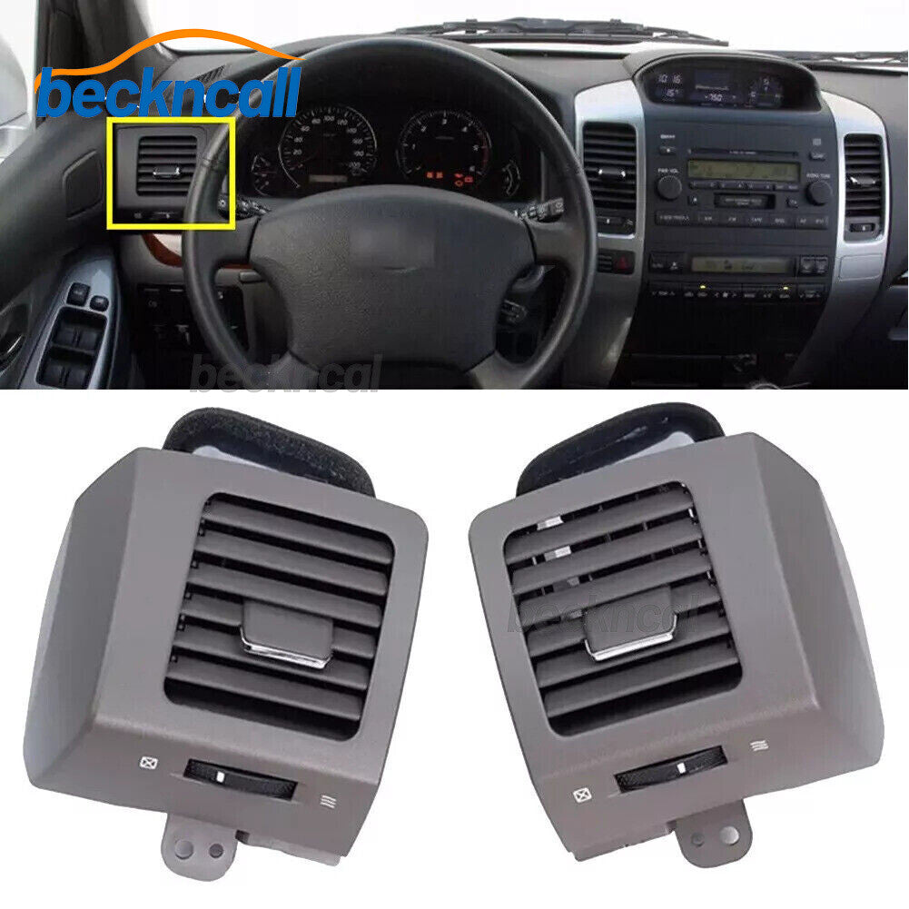 for Toyota Land-Cruiser For Prado 120 GX470 2003-2009 2X Car Air Vent Outlet A/C