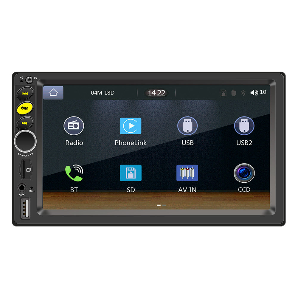 7in Touch Screen Car Stereo Radio Bluetooth For Apple Carplay Android Auto AUX