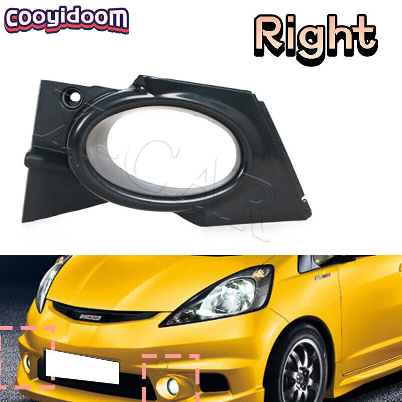 Right bumper fog light cover for Honda Fly Jazz Sport models 2009-2011 GE8