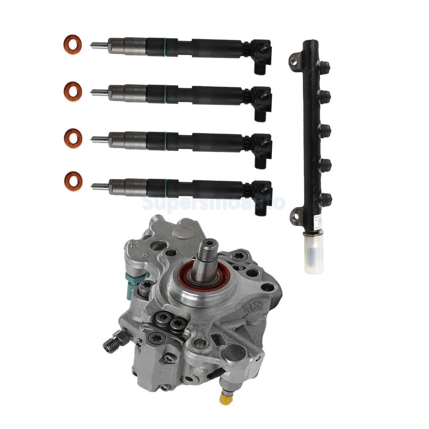Fuel Common Rail Injector Pump kit For Doosan Bobcat T450 T550 loader D18 D24