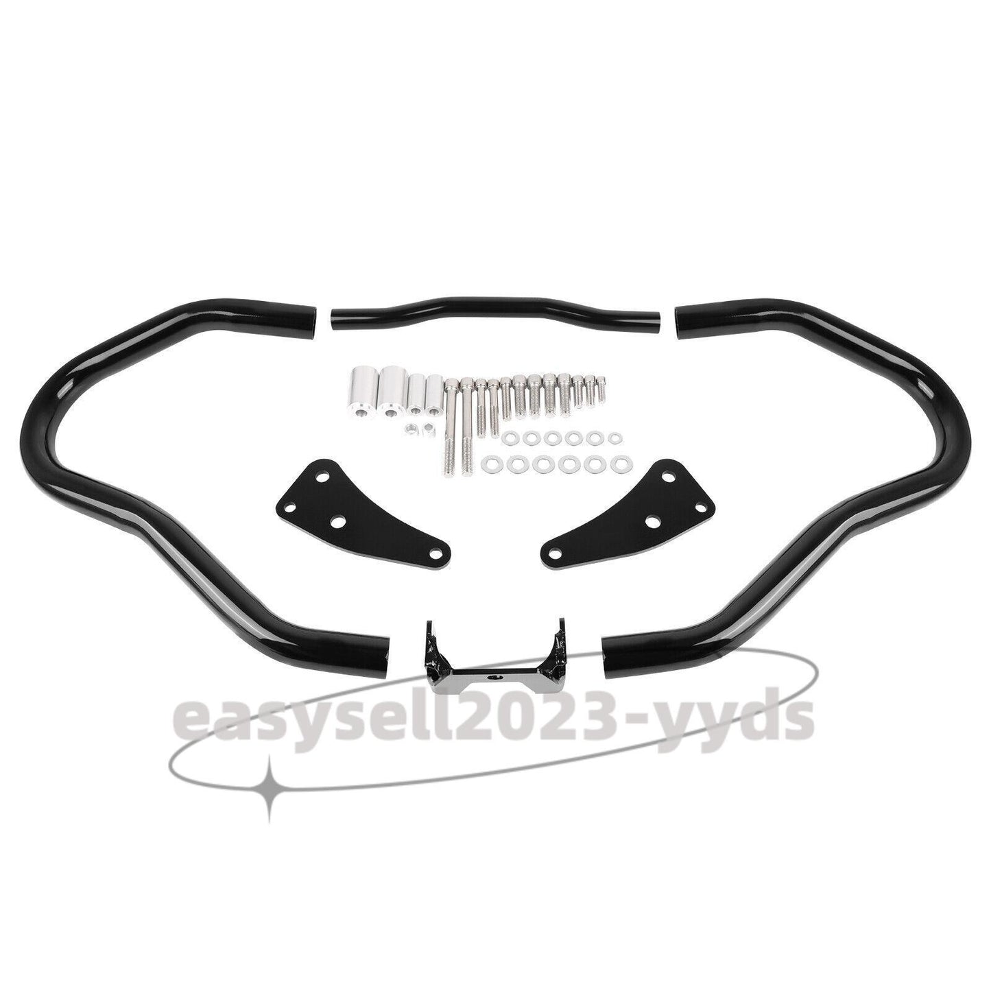 Nice Black Steel Engine Guard Crash Bar Bumper Protector for BMW R18 2020-2023