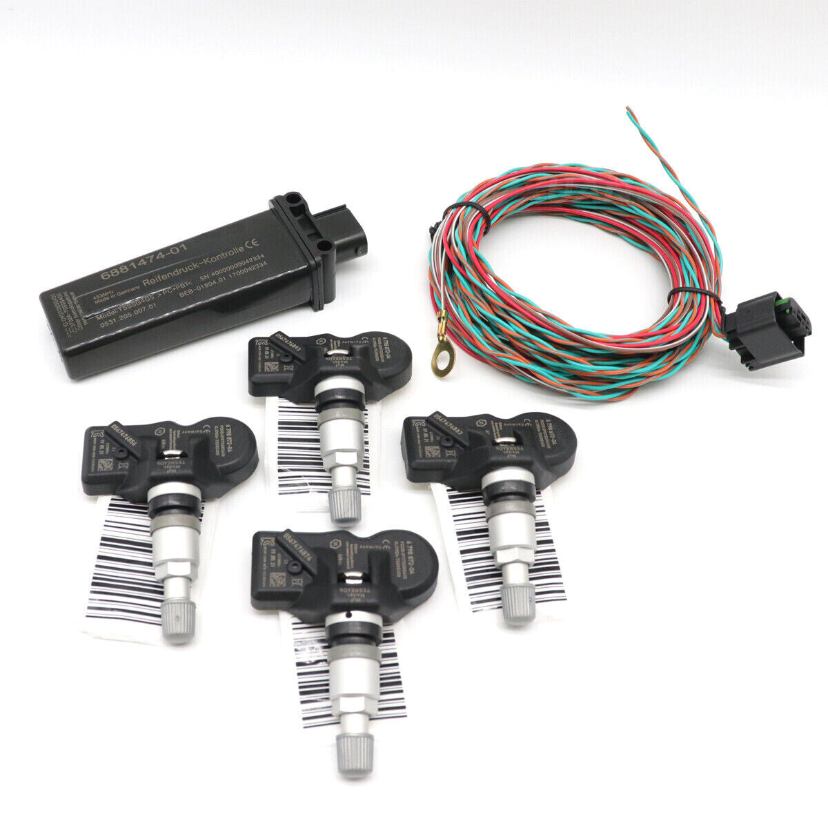 Tire pressure RDC unit 6881474 kit suitable for BMW F01, F2, F4, F6, F10, F11, F12, F13
