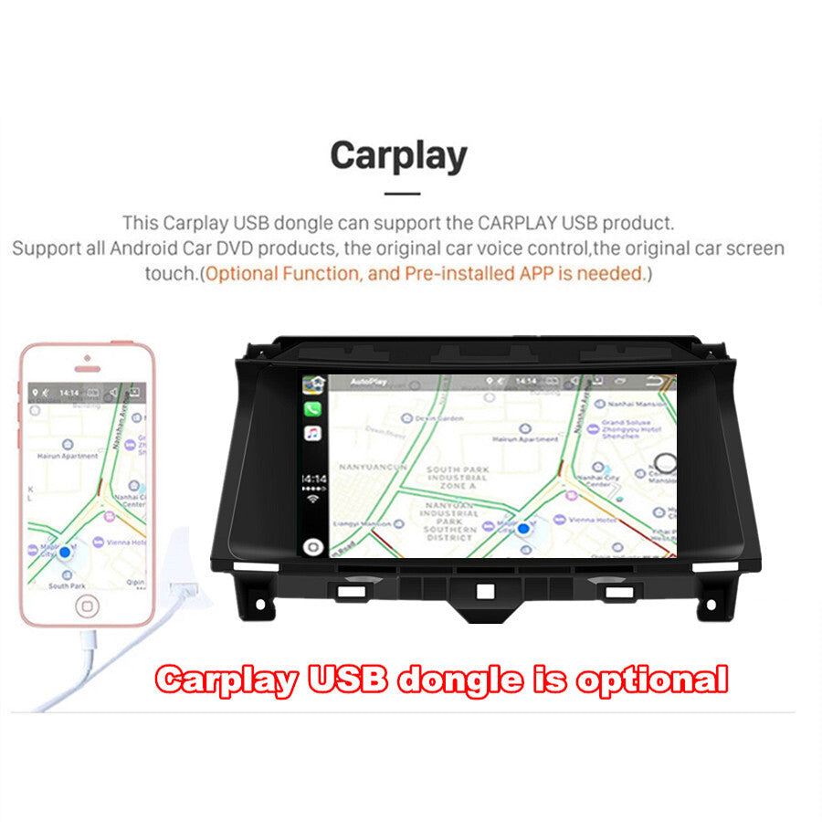Android 9.1 Stereo Radio GPS Navigation Player Head Unit for Honda for Accord 08-12