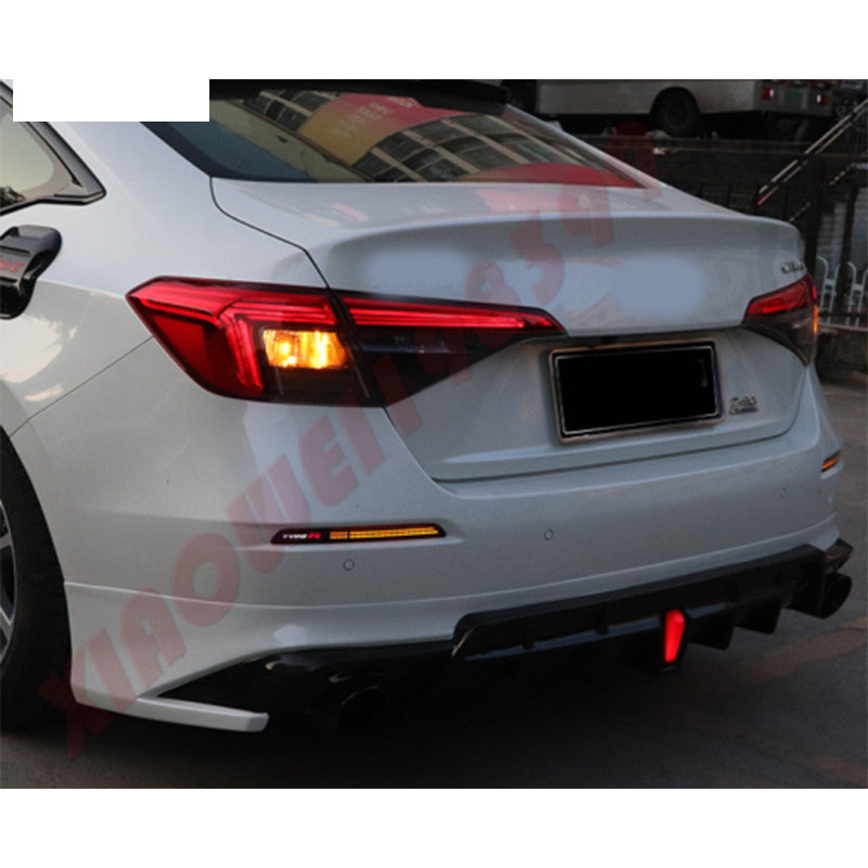for Honda for Civic Sedan 2022-2023 LED Reflector Rear Bumper Tail Brake Signal Lamp