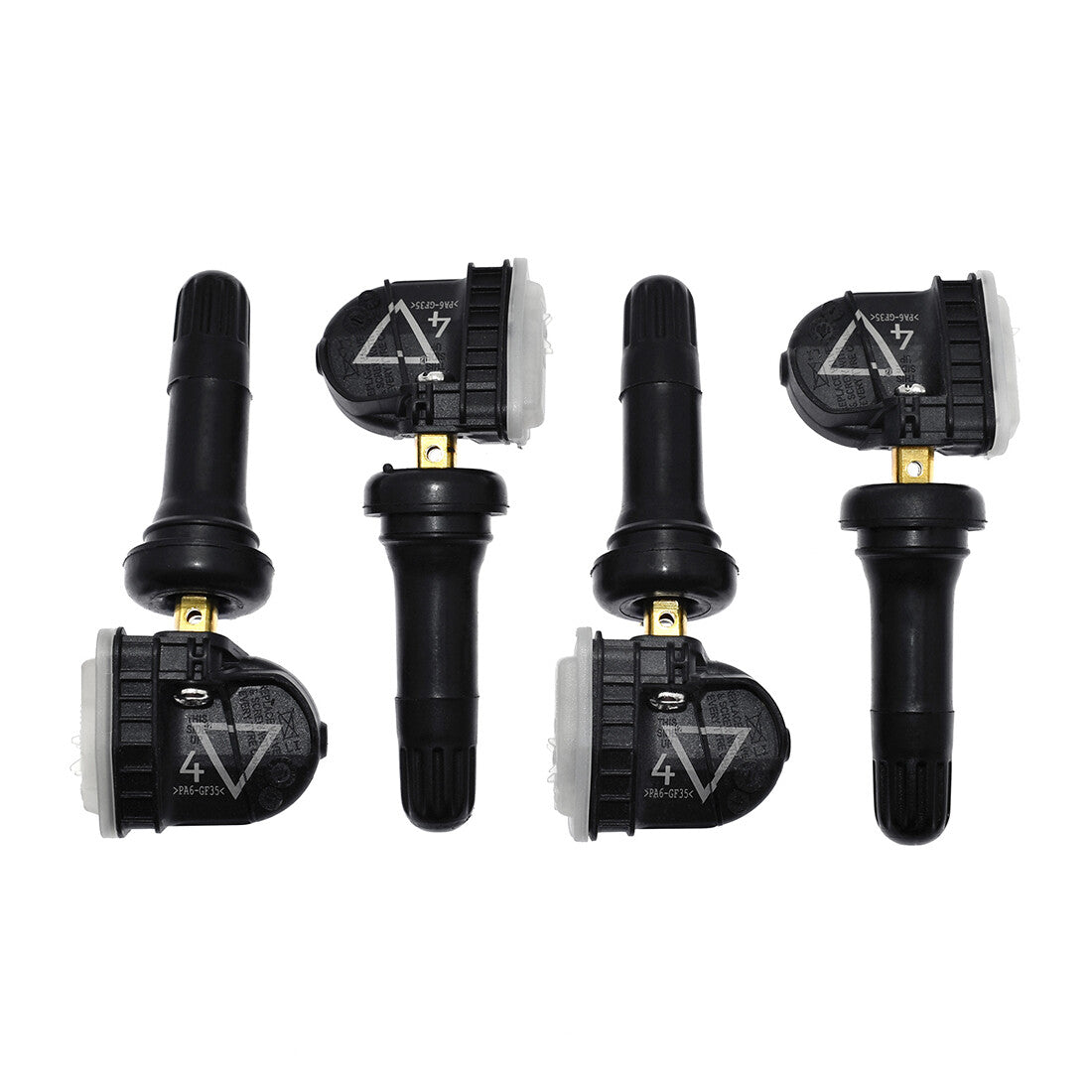 A new 433MHz set (4) of tire pressure sensors (TPMS) for General Motors for Buick for Chevrolet for GMC 13598773