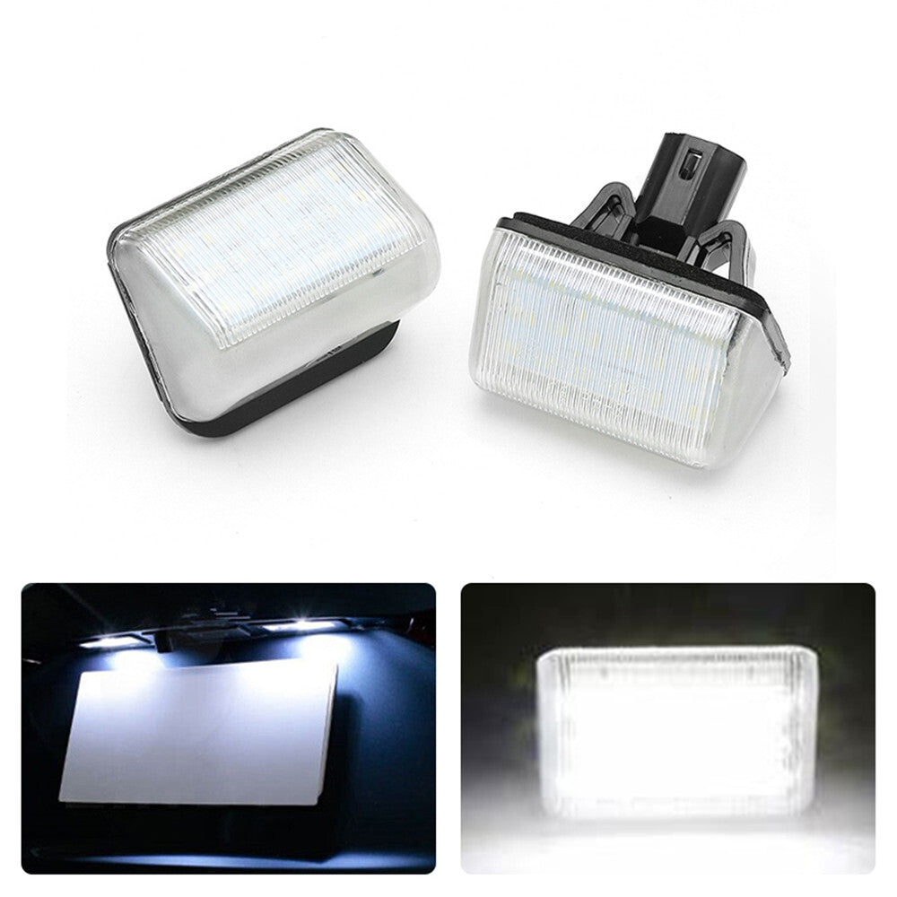 2 Rear LED Number License Plate Light Lamps for Mazda 6 2002-2008 /CX7 2007-2012
