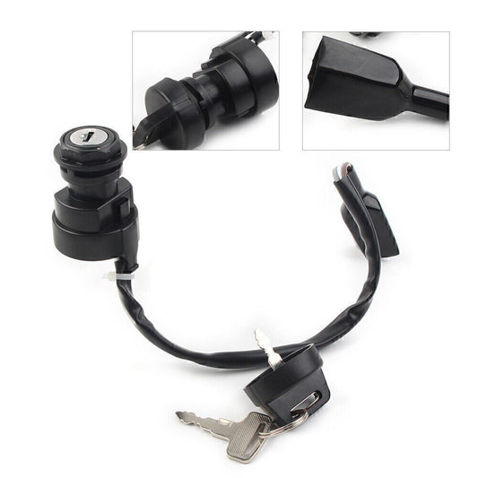 for Kawasaki Prairie KVF650B Brute for Force KVF650D 750 Ignition Switch With 2 Key