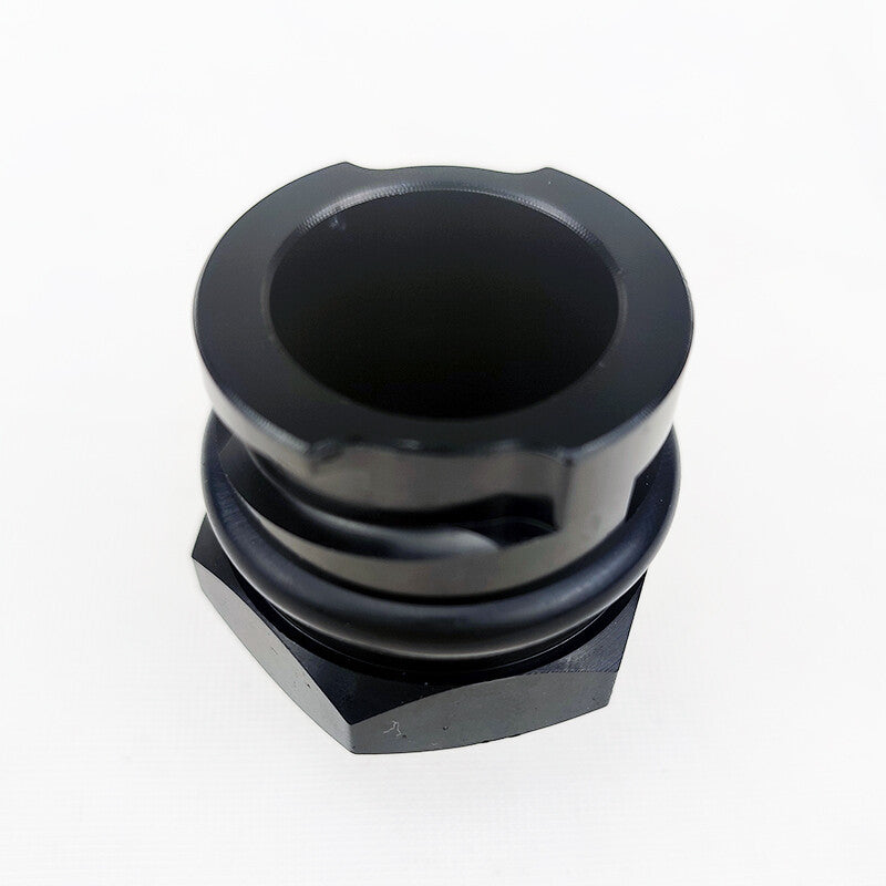 Aluminum valve cover oil cap with /-8 AN connector adapter suitable for LSX LS1/LS6/LS2/LS3/LS7