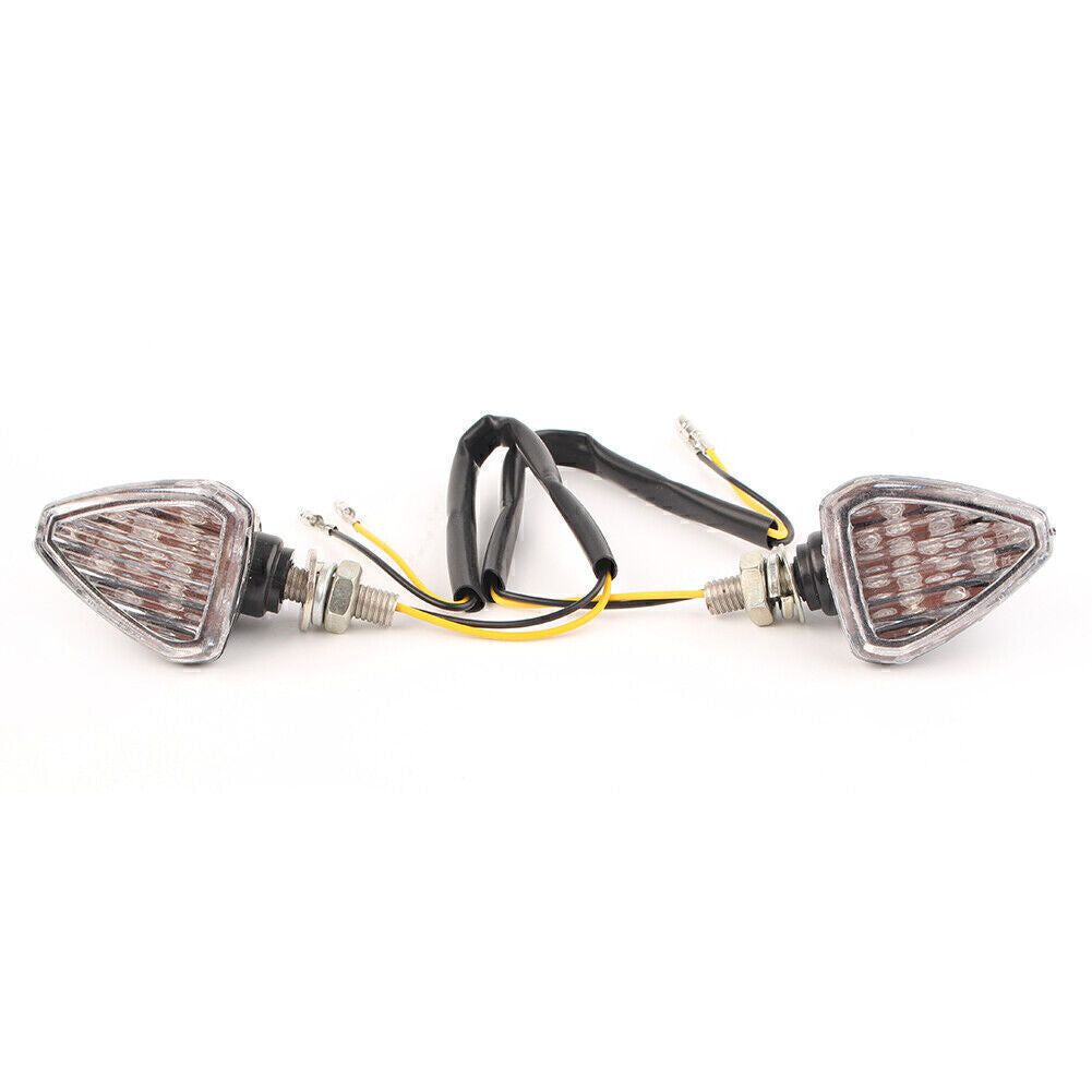 LED Amber Turn Signal Lights Indicator Lamp Blinker for Suzuki Clear Motorcycle