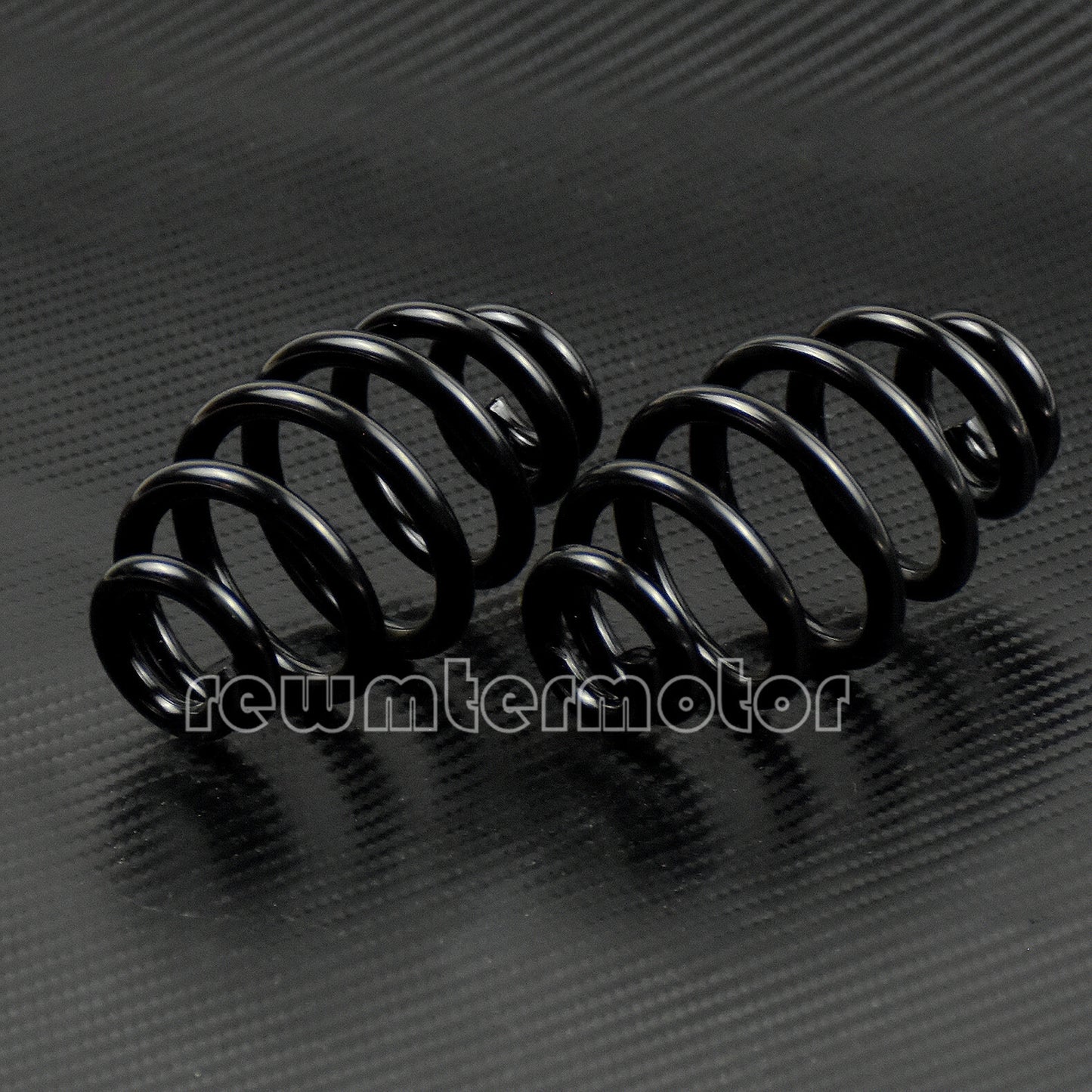 Black 3 Solo for Seat Springs Fit For Chopper Bobber Softail Cafe Racer 1 Pair