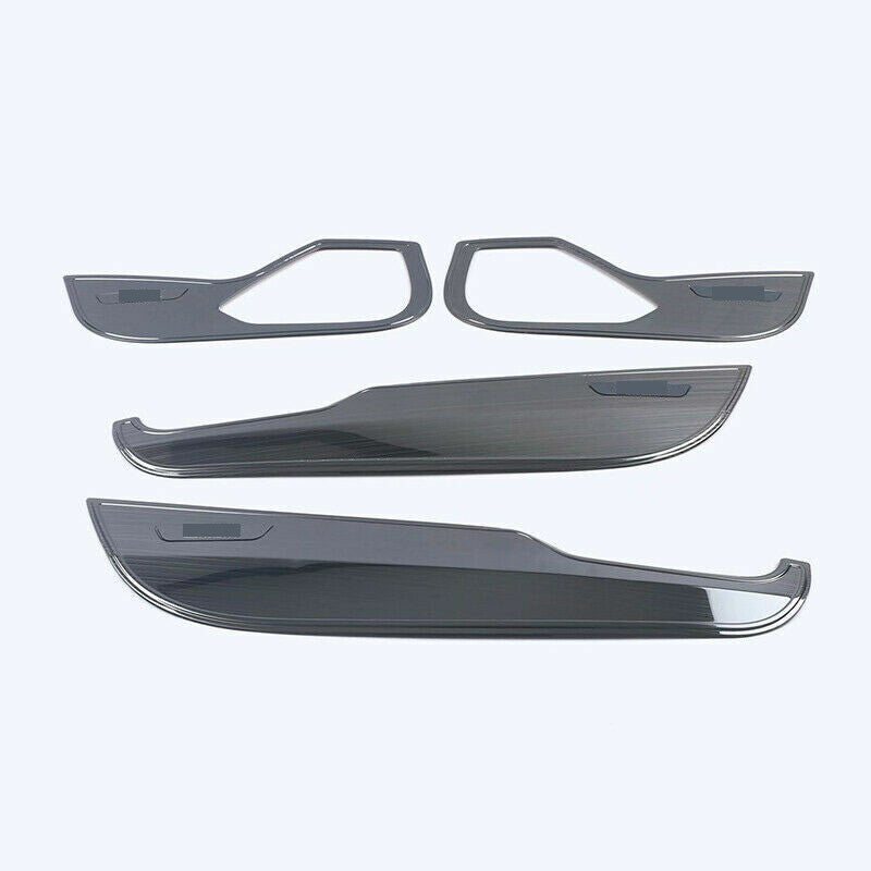 for Mazda CX-5 2017-21 Black Steel Door Anti Kick Pad Protective cover trim Kit
