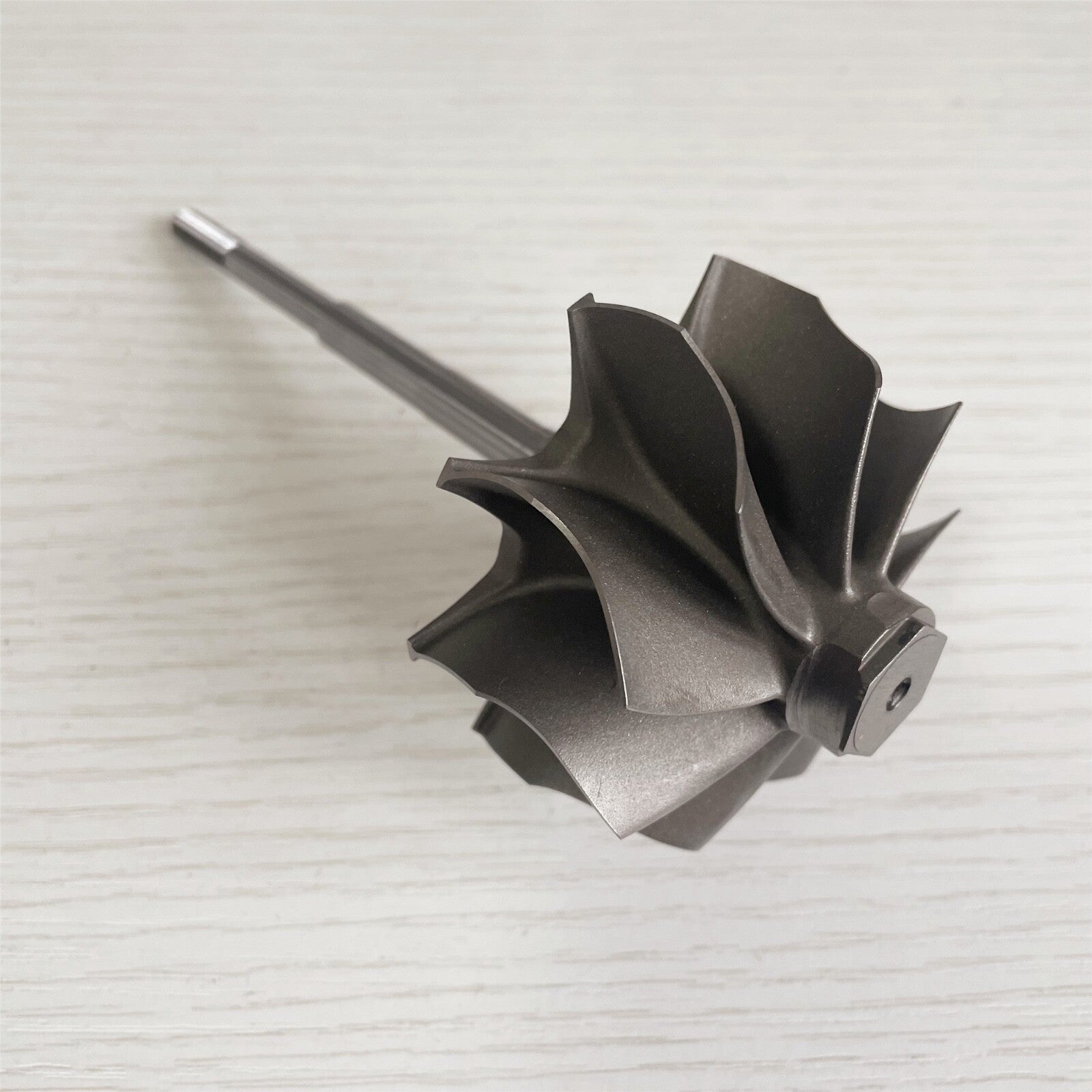 GT3584RS Reverse 9-blade 62.35/68.00 mm ball bearing turbine shaft wheel